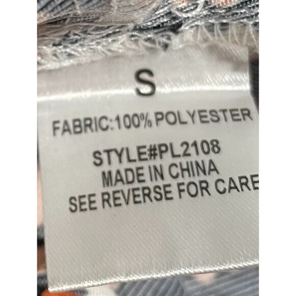 Pink Lily Floral Print Pinafore Dress With Adjustable Straps & Pockets Size S - Picture 8 of 13